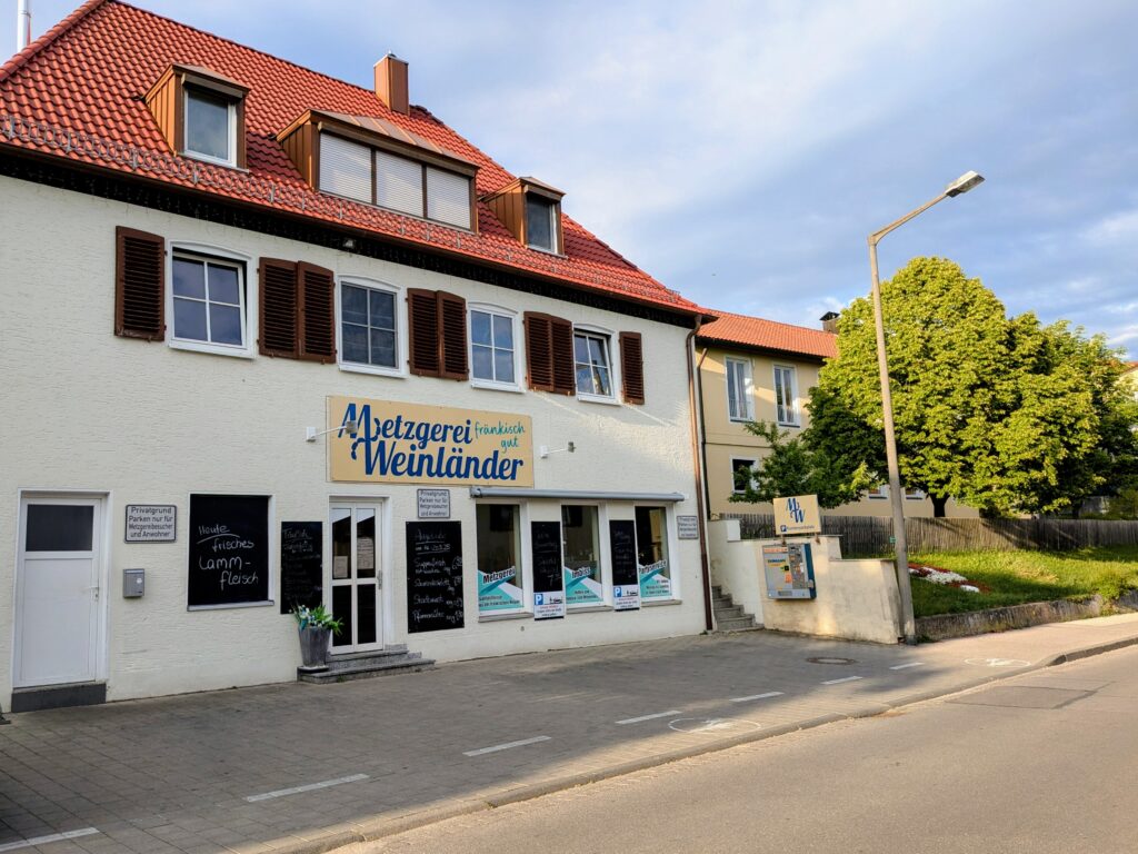 Absicht Metzgerei Weinländer Filiale Eyb
